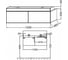 Мебель под раковину JACOB DELAFON TERRACE EB1188-N23 120 см 00000042978 5