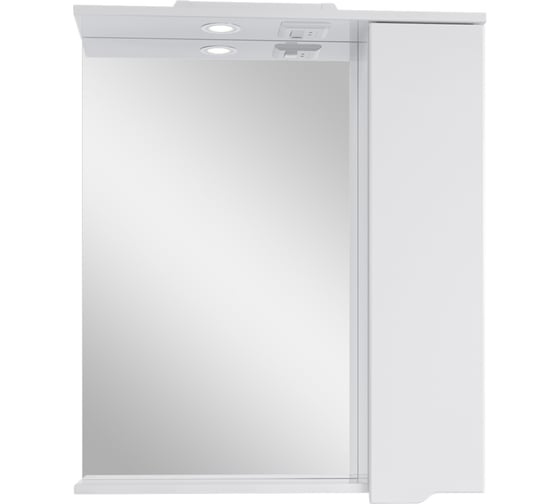 Подвесной зеркальный шкаф Sanstar Bianco 70 165.1-2.5.1.