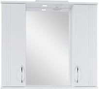 Подвесной зеркальный шкаф Sanstar Вольга 80 23.1-2.4.1.