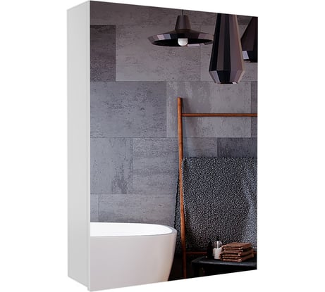 Подвесной зеркальный шкаф Sanstar 40, универсальный 115.1-2.4.1.