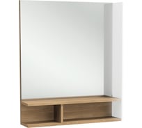 Зеркало JACOB DELAFON 60 см, светодиодная подсветка справа, полочка из дерева EB1180D-NF 00000035796