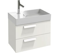 Тумба под раковину JACOB DELAFON RYTHMIK 60х36 см, блестящий белый лак EB1300-G1C 00000058273