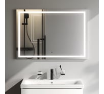 Настенное зеркало AM.PM Gem с контурной LED-подсветкой, 100 см M91AMOX1001WG