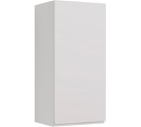 Полупенал Lemark VEON 35 см, подвесной, 1 дверный, правый, цвет корпуса, фасада: белый глянец LM01V35PL