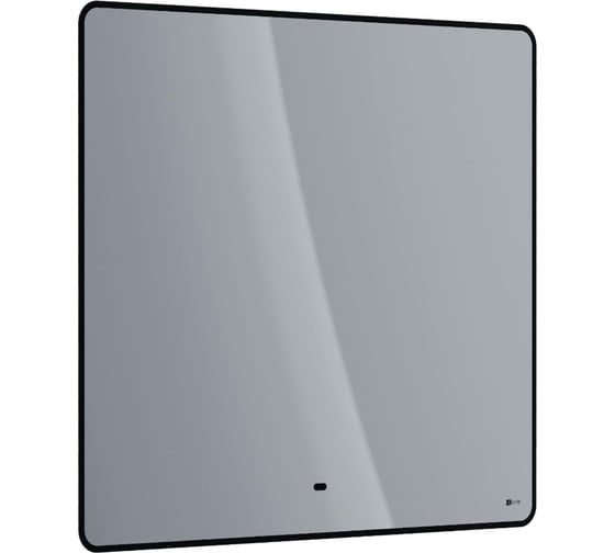 Зеркало Lemark MIOBLACK 90x80 см, с интерьерной подсветкой, с подогревом LM90ZM-black 1