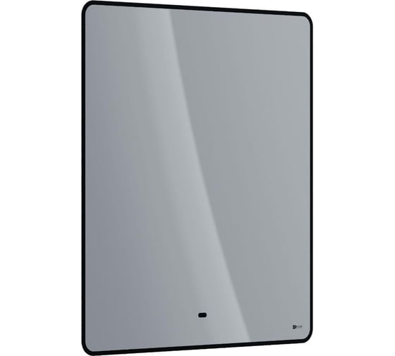 Зеркало Lemark MIOBLACK 70x80 см, с интерьерной подсветкой, с подогревом LM70ZM-black