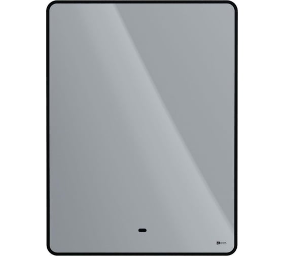 Зеркало Lemark MIOBLACK 60x80 см, с интерьерной подсветкой, с подогревом LM60ZM-black