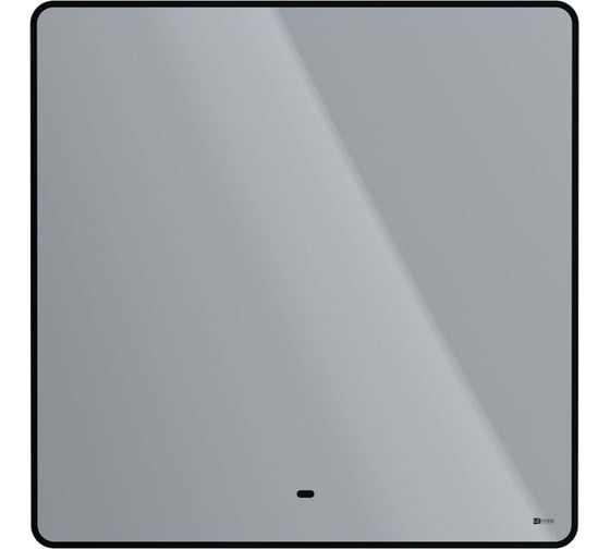 Зеркало Lemark MIOBLACK 80x80 см, с интерьерной подсветкой, с подогревом LM80ZM-black