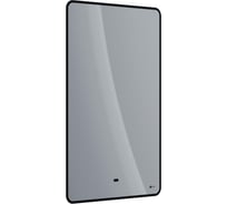 Зеркало Lemark MIOBLACK 50x80 см, с интерьерной подсветкой, с подогревом LM50ZM-black