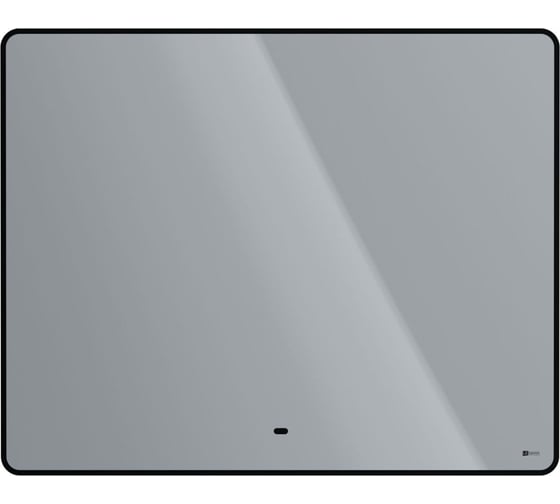 Зеркало Lemark MIOBLACK 100x80 см, с интерьерной подсветкой, с подогревом LM100ZM-black 1