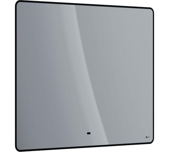 Зеркало Lemark MIOBLACK 100x80 см, с интерьерной подсветкой, с подогревом LM100ZM-black