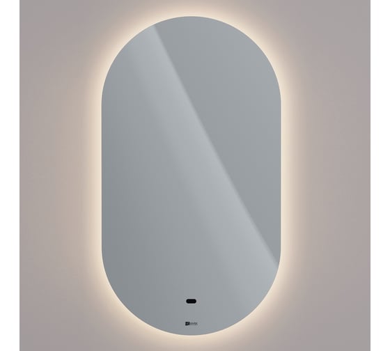 Зеркало Lemark OLSA 55x100 см, овальное, с интерьерной подсветкой, с подогревом LM55Z-O