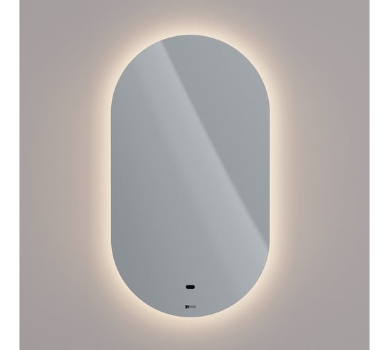 Зеркало Lemark OLSA 45x80 см, овальное, с интерьерной подсветкой LM45Z-O