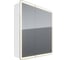Шкаф зеркальный Lemark ELEMENT 80x80 см, 2-х дверный, с подсветкой, с розеткой, цвет корпуса белый LM80ZS-E 1