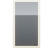 Шкаф зеркальный Lemark ELEMENT 45x80 см, 1 дверный, петли справа, с подсветкой, с розеткой, цвет корпуса белый LM45ZS-E