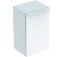 Боковой шкафчик GEBERIT Smyle Square низкий, с одной дверцей, левый, белый 500.360.00.1 00000072198