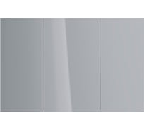 Шкаф зеркальный Lemark UNIVERSAL 120x80 см, 3-х дверный, цвет корпуса белый глянец LM120ZS-U