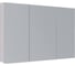 Шкаф зеркальный Lemark UNIVERSAL 120x80 см, 3-х дверный, цвет корпуса белый глянец LM120ZS-U 2