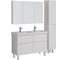 Шкаф зеркальный Lemark UNIVERSAL 120x80 см, 3-х дверный, цвет корпуса белый глянец LM120ZS-U 5