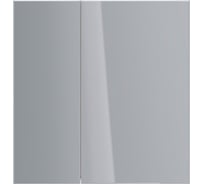 Шкаф зеркальный Lemark UNIVERSAL 80x80 см, 2-х дверный, цвет корпуса белый глянец LM80ZS-U