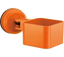 Подставка для моющего средства и губки FECA на присоске, оранжевый 441751-3428