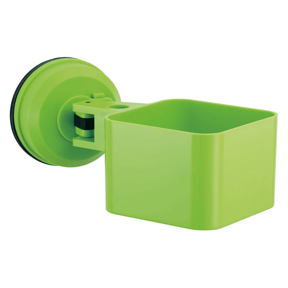 Подставка для моющего средства и губки FECA на присоске, зеленый 441751 .