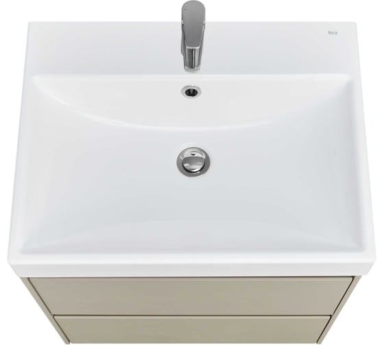 Модуль для раковины ROCA ONA 585x450x565 мм, с 2 ящиками, бежево-серый матовый A857613510