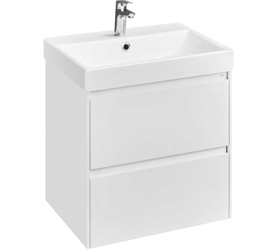 Модуль для раковины ROCA ONA 585x450x565 мм, с 2 ящиками, белый матовый A857613509 1