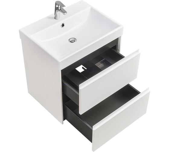 Модуль для раковины ROCA ONA 585x450x565 мм, с 2 ящиками, белый матовый A857613509