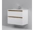 База под раковину AM.PM, X-Joy подвесная, 80 см, 2 ящика, белый глянец M85AFHX0802WG 6