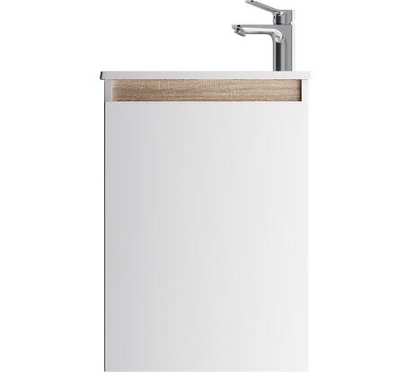 База под раковину AM.PM, X-Joy подвесная, 45 см, 1 дверца, белый глянец M85AFHX0451WG