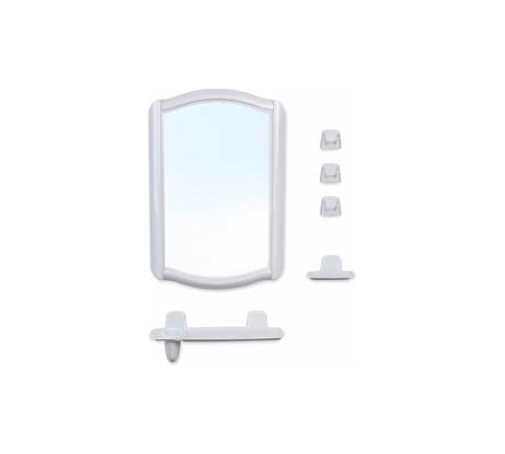 Набор для ванной BEROSSI 4604 белый мрамор 70752