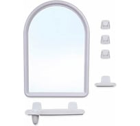 Набор для ванной BEROSSI 5604 белый мрамор 70769