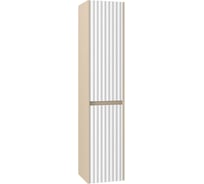 Шкаф-пенал Balaton 35 правый,белый/беж Brevita BAL-05035-03П