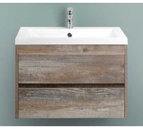 База под раковину подвесная с двумя выкатными ящиками Art&Max FAMILY Pino Esotica, 750x480x550 мм Family-750-2C-SO-PE