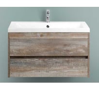 База под раковину подвесная с двумя выкатными ящиками Art&Max FAMILY Pino Esotica, 900x480x550 мм Family-900-2C-SO-PE