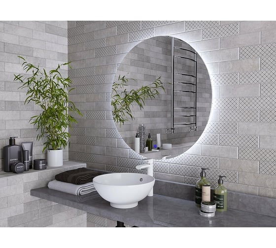 Зеркало Grossman COSMO-промо (800x800x45) LED с сенсорным выключателем 1980801