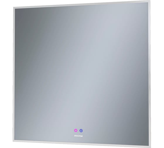 Зеркало Grossman PRAGMA-норма (800x800x45) LED с сенсорным выключателем и подогревом 188080