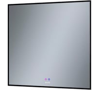 Зеркало Grossman PRAGMA-норма BLACK (800x800x45) LED с сенсорным выключателем и подогревом 1880802
