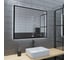 Зеркало Grossman PRAGMA-норма BLACK (900x800x45) LED с сенсорным выключателем и подогревом 1890802 3