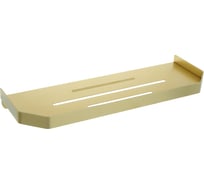 Полка прямоугольная одноэтажная FIXSEN HI-TECH золото-сатин 843G