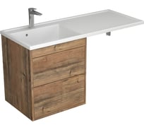 Тумба Veneciana Nera 55 под умыв-к "Magenta 1200" R/L и стир.машинку, с 2-мя ящиками, подвесная, пихта 55530