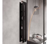 Полка для ванной комнаты INCANTOMETALLICO Tesoro 100x15x10 см, металлическая, навесная, черная Tesoro 300