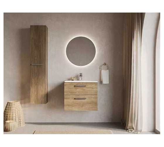 Тумба ROCA Victoria 60 орех, 2 ящика A857468517