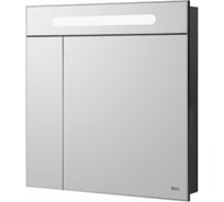 Зеркальный шкаф ROCA VICTORIA NORD Black Edition 80, черный глянец ZRU9000100