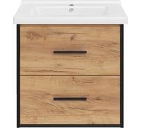 Тумба АСБ-МЕБЕЛЬ ООО Монца 60 подвесная, под умывальник Миранда 60 12305