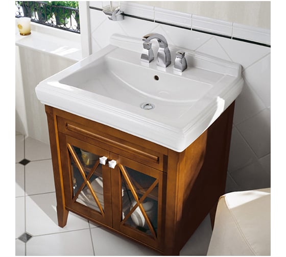 База под раковины Villeroy & Boch с двумя распашными дверками, 1 полкой 00000038137 89950001