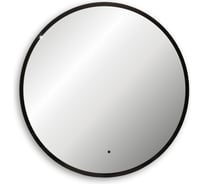 Зеркало ABBER Mond с подсветкой, бесконтактный выключатель, диммер, черный AG6204SCB-0.77
