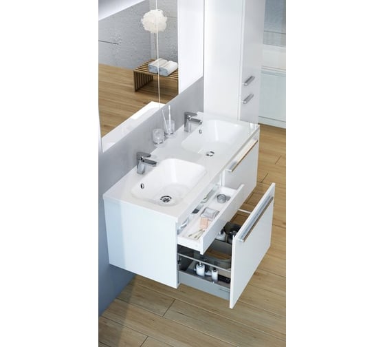 Зеркало RAVAK OBLONG I 600x700 белое, с подсветкой X000001562