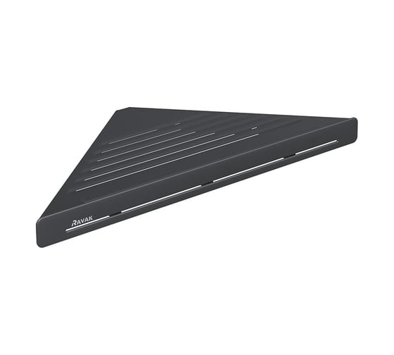Полка RAVAK SLIM C угловая черный/черный X07P650